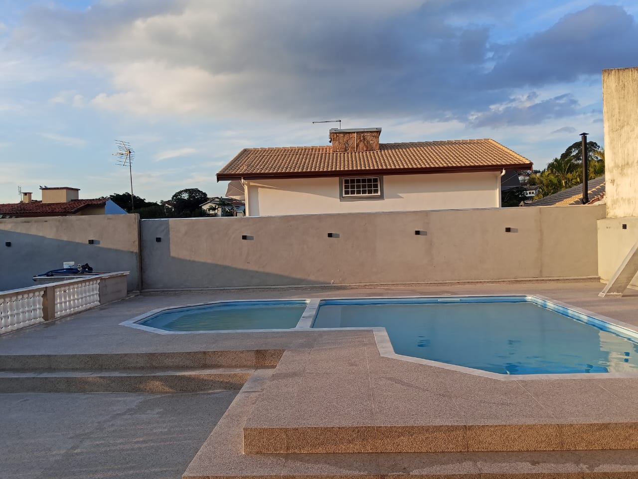 Piscina entregue pela VF Piscinas